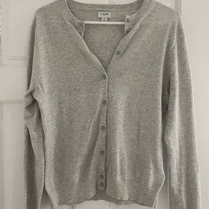 J.Crew Gray Button Up